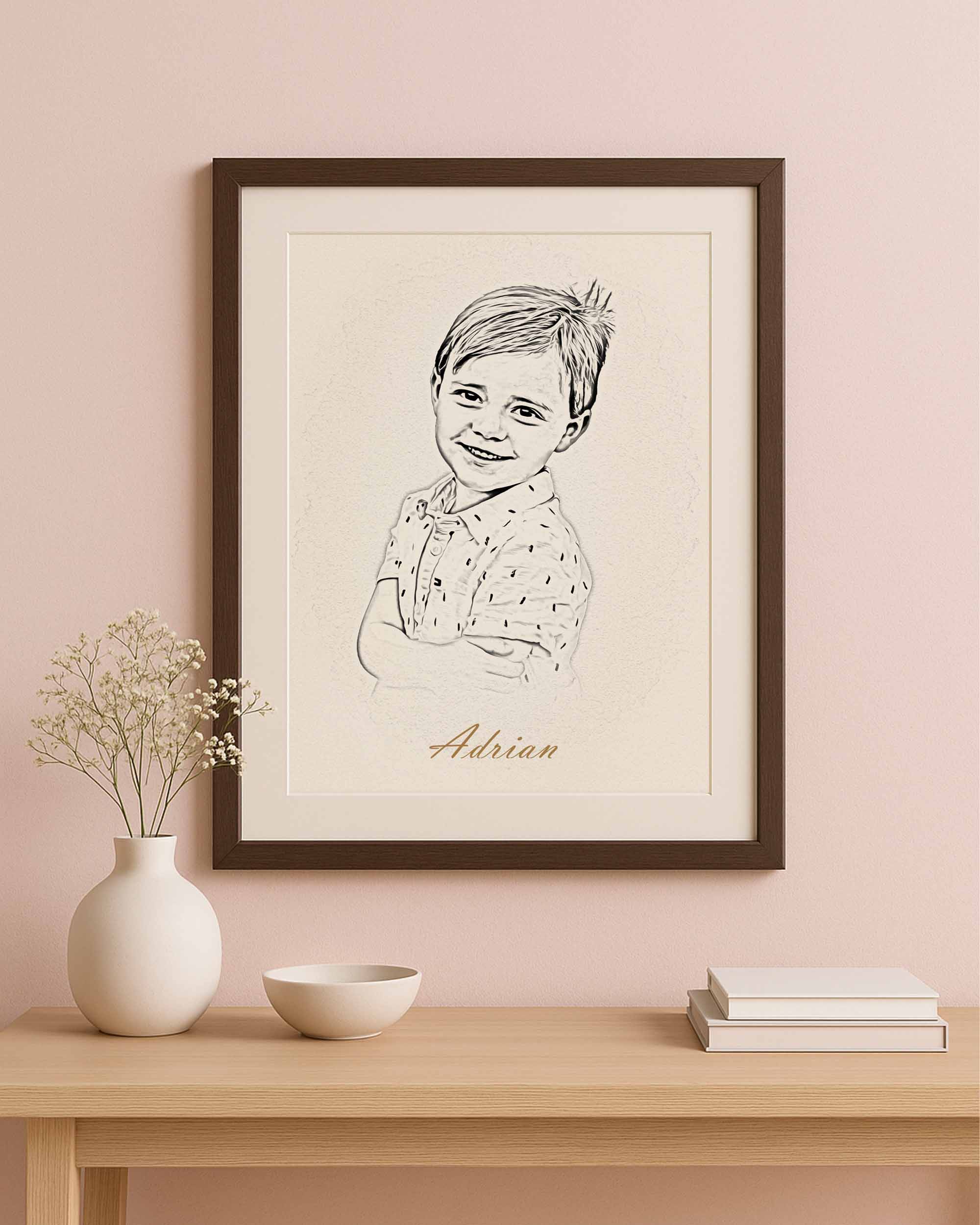 BEBECADRE Edwards signature portrait  mockup